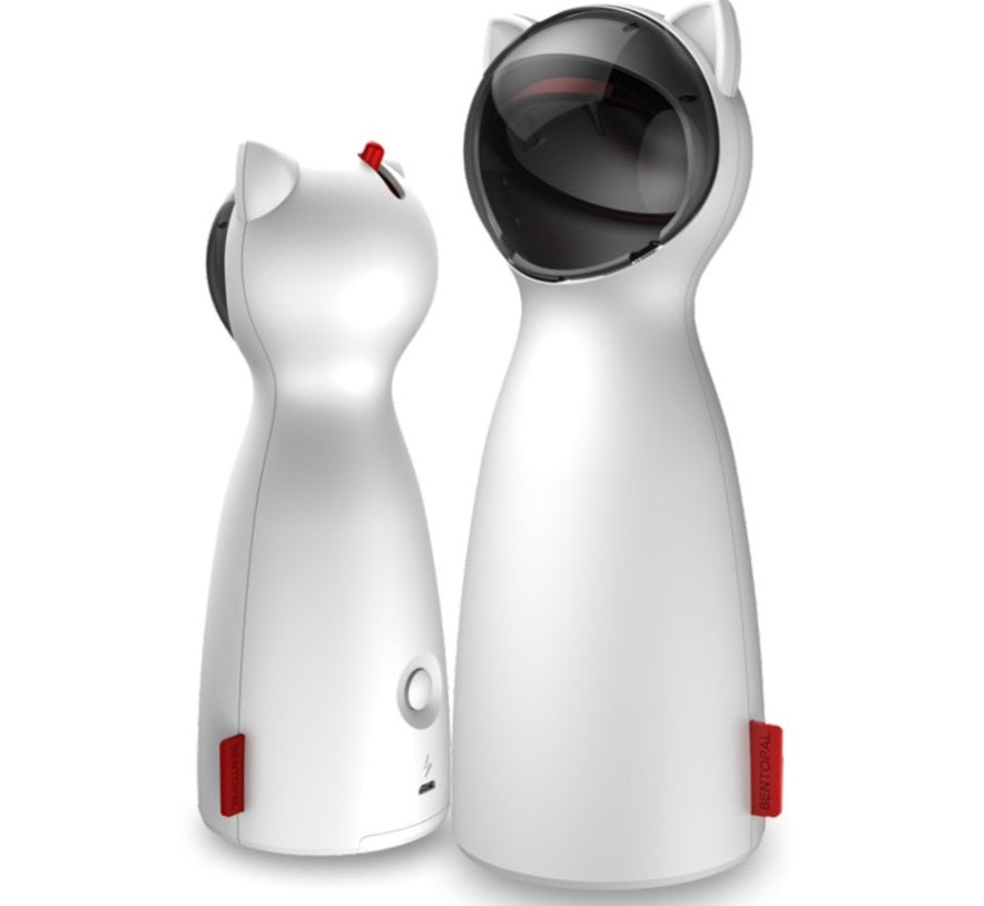 Cat Sitter. Automatic Interactive Laser Cat Toy. Best cat toys for bored cats and when you are away.